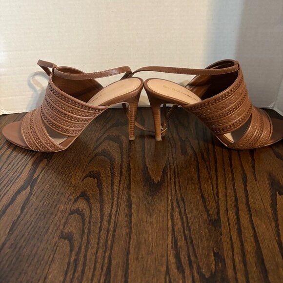 BCBGENERATION Karli Dress Sandals Women's Shoes In Caramel SZ: 9 - Picture 8 of 16
